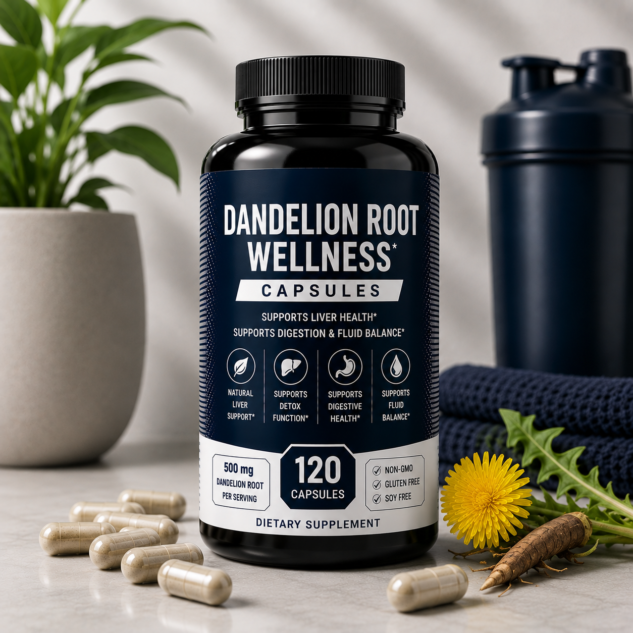Dandelion Root Wellness Capsules